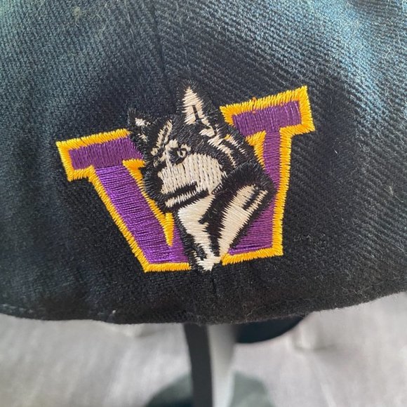Rare Washington Huskies Embroidered American Needle Headwear College Hat Fit 7 - Picture 4 of 10